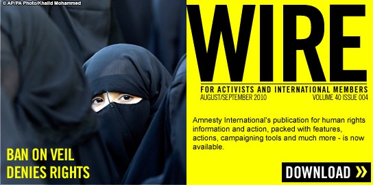 Ban on veil denies rights Ban on veil denies rights